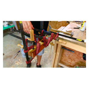 Стяга PIHER, модел ММ, дървена дръжка, 7см