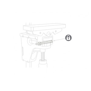 Комплект шарнирни капачки PIHER PRL 400 - Tilting adapters kit