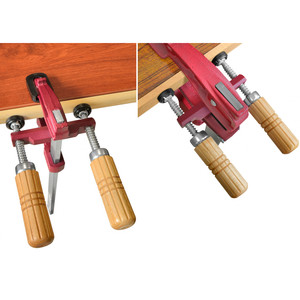 Стяга PIHER DOUBLE EDGE-GRIP SCREWS, двойна за кантове