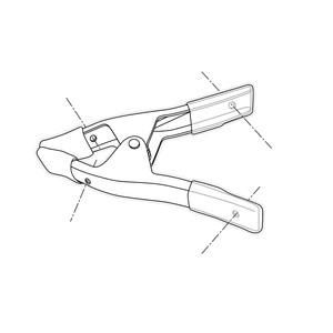 Пружинна стяга PIHER, метална