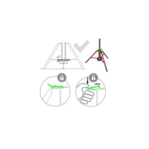 Триножник PIHER за многофункционална подпора